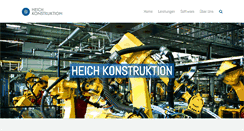Desktop Screenshot of heich-gmbh.de